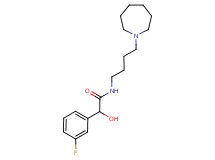N-(4-azepan-1-ylbutyl)-2-(3-fluorophenyl)-2-hydroxyacetamide