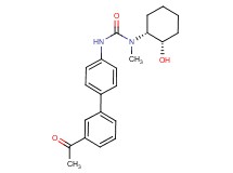 N'-(3'-acetylbiphenyl-4-yl)-N-[(1R*,2S*)-2-hydroxycyclohexyl]-N-methylurea