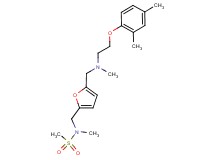 N-[(5-{[[2-(2,4-dimethylphenoxy)ethyl](methyl)amino]methyl}-2-furyl)methyl]-N-methylmethanesulfonamide