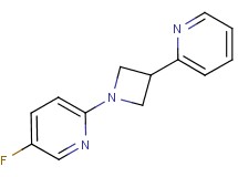 5-fluoro-2-[3-(2-pyridinyl)-1-azetidinyl]pyridine