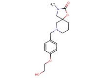 7-[4-(2-hydroxyethoxy)benzyl]-3-methyl-1-oxa-3,7-diazaspiro[4.5]decan-2-one