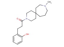 2-[3-(9-methyl-3,9-diazaspiro[5.6]dodec-3-yl)-3-oxopropyl]phenol