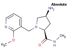 (2S,4S)-4-amino-1-[(2-methoxypyridin-3-yl)methyl]-N-methylpyrrolidine-2-carboxamide