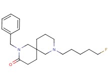 2-benzyl-8-(5-fluoropentyl)-2,8-diazaspiro[5.5]undecan-3-one