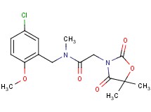 N-(5-chloro-2-methoxybenzyl)-2-(5,5-dimethyl-2,4-dioxo-1,3-oxazolidin-3-yl)-N-methylacetamide