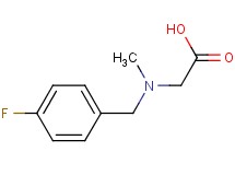 N-(4-fluorobenzyl)-N-methylglycine hydrochloride