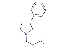 2-(3-phenylpyrrolidin-1-yl)ethanamine