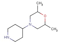 2,6-dimethyl-4-(4-piperidinyl)morpholine dihydrochloride hydrate