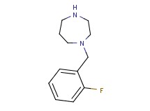 1-(2-fluorobenzyl)-1,4-diazepane dihydrochloride hydrate
