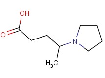 4-(1-pyrrolidinyl)pentanoic acid hydrochloride