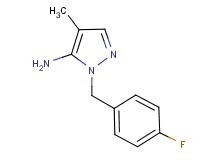 1-(4-fluorobenzyl)-4-methyl-1H-pyrazol-5-amine