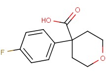 4-(4-fluorophenyl)tetrahydro-2H-pyran-4-carboxylic acid