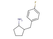 [2-(4-fluorobenzyl)cyclopentyl]amine hydrochloride