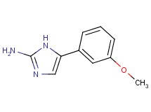 5-(3-methoxyphenyl)-1H-imidazol-2-amine