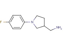 {[1-(4-fluorophenyl)-3-pyrrolidinyl]methyl}amine hydrochloride
