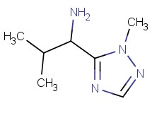 [2-methyl-1-(1-methyl-1H-1,2,4-triazol-5-yl)propyl]amine hydrochloride