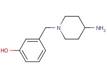 3-[(4-amino-1-piperidinyl)methyl]phenol