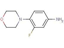 [3-fluoro-4-(4-morpholinyl)phenyl]amine hydrochloride