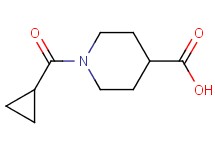 1-(cyclopropylcarbonyl)-4-piperidinecarboxylic acid