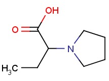 2-(1-pyrrolidinyl)butanoic acid hydrochloride