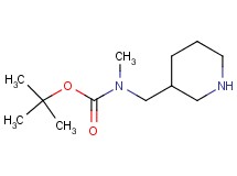 tert-butyl methyl(3-piperidinylmethyl)carbamate hydrochloride