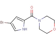 4-[(4-bromo-1H-pyrrol-2-yl)carbonyl]morpholine