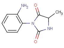 3-(2-aminophenyl)-5-methyl-2,4-imidazolidinedione
