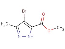 methyl 4-bromo-3-methyl-1H-pyrazole-5-carboxylate