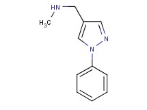 N-methyl-1-(1-phenyl-1H-pyrazol-4-yl)methanamine hydrochloride