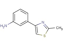 3-(2-methyl-1,3-thiazol-4-yl)aniline
