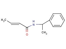 N-(1-phenylethyl)-2-butenamide