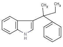 3-(1-methyl-1-phenylpropyl)-1H-indole