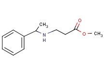 methyl N-(1-phenylethyl)-beta-alaninate