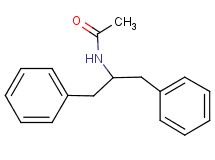 N-(1-benzyl-2-phenylethyl)acetamide
