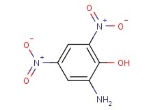 2-amino-4,6-dinitrophenol