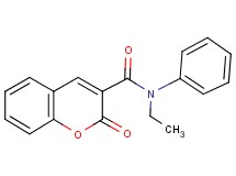 N-ethyl-2-oxo-N-phenyl-2H-chromene-3-carboxamide