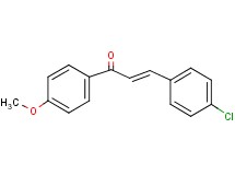 3-(4-chlorophenyl)-1-(4-methoxyphenyl)-2-propen-1-one