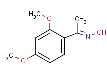 1-(2,4-dimethoxyphenyl)ethanone oxime