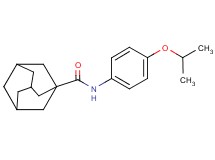 N-(4-isopropoxyphenyl)-1-adamantanecarboxamide