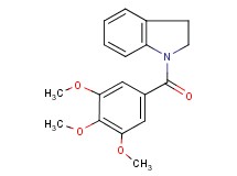 1-(3,4,5-trimethoxybenzoyl)indoline
