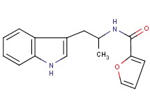 N-[2-(1H-indol-3-yl)-1-methylethyl]-2-furamide