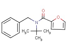 N-benzyl-N-(tert-butyl)-2-furamide