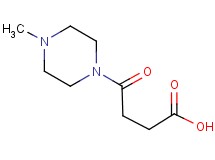 4-(4-methyl-1-piperazinyl)-4-oxobutanoic acid