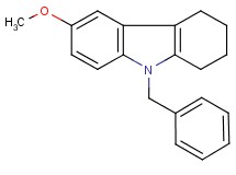 9-benzyl-6-methoxy-2,3,4,9-tetrahydro-1H-carbazole