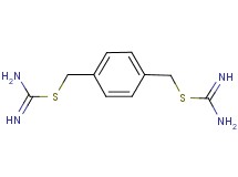 1,4-phenylenebis(methylene) bis(imidothiocarbamate) dihydrochloride