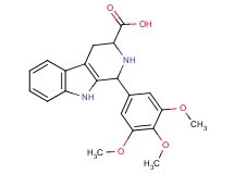 1-(3,4,5-trimethoxyphenyl)-2,3,4,9-tetrahydro-1H-beta-carboline-3-carboxylic acid