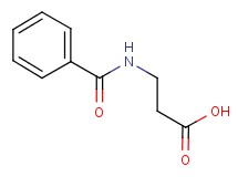 N-benzoyl-beta-alanine