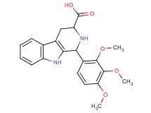 1-(2,3,4-trimethoxyphenyl)-2,3,4,9-tetrahydro-1H-beta-carboline-3-carboxylic acid