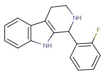 1-(2-fluorophenyl)-2,3,4,9-tetrahydro-1H-beta-carboline