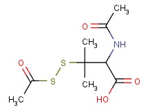 N-acetyl-3-(acetyldithio)valine